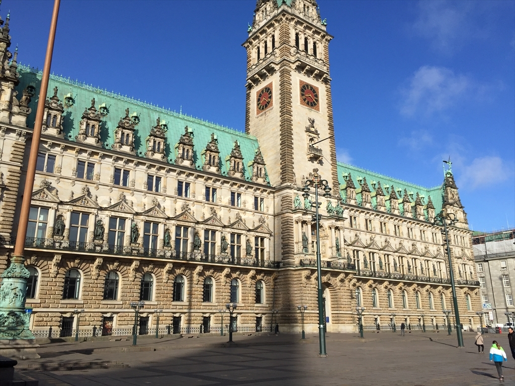 ハンブルクの市庁舎